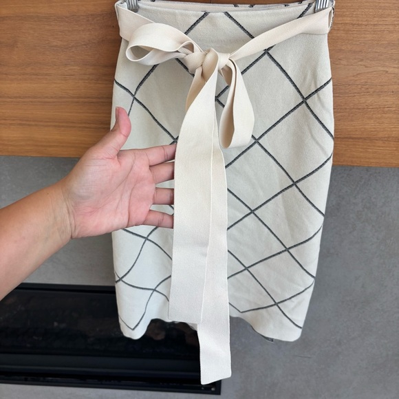 Proenza Schouler Striped Knee-Length Skirt, Size XS - Picture 7 of 9